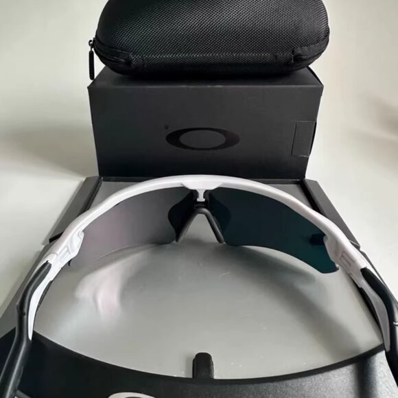 Oakley Sports Sunglasses – White Frame · Prizm Road Lens - Picture 3 of 5